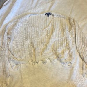tear sweater, size xs